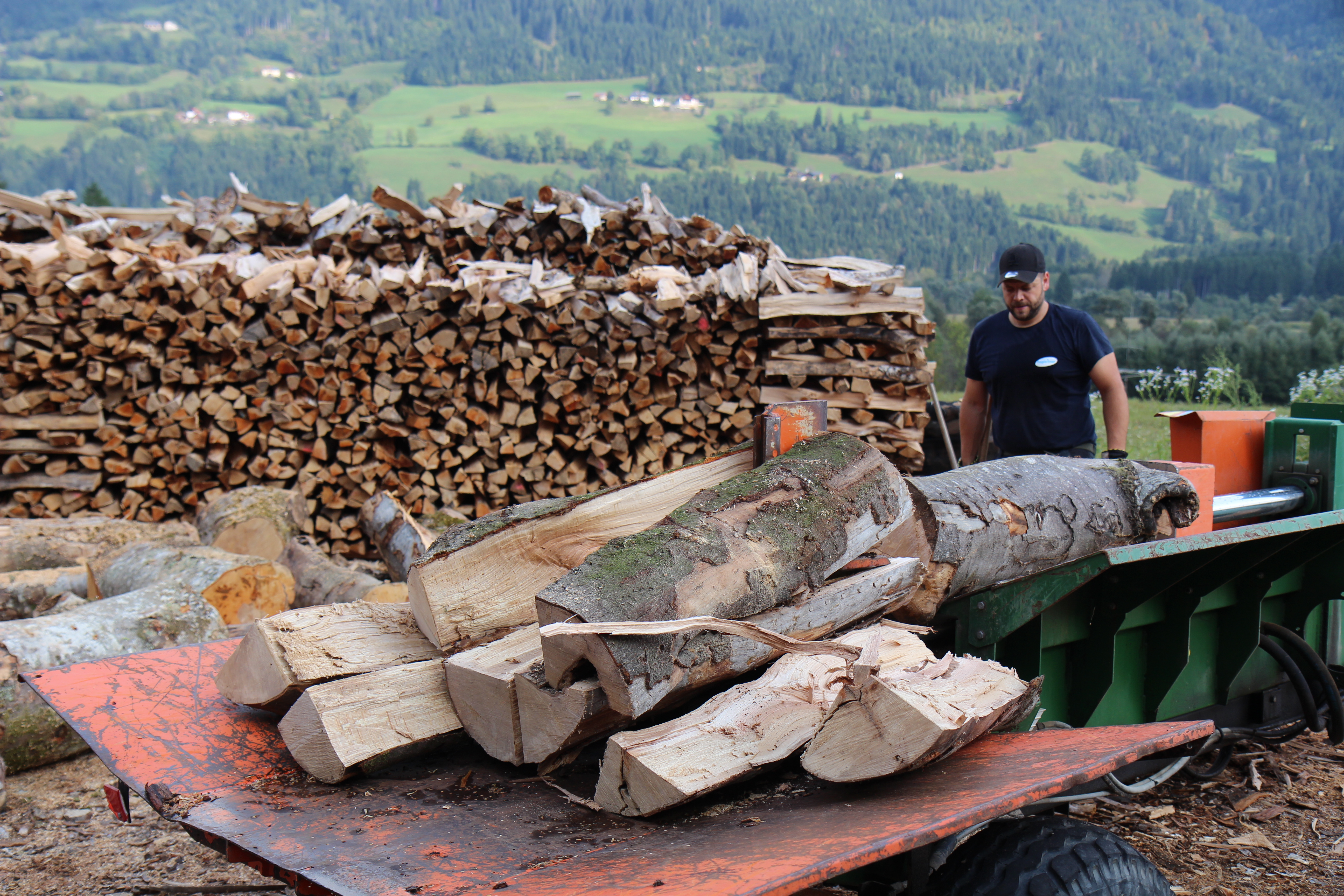 Holzhandel Krainer – Betrieb und Lager